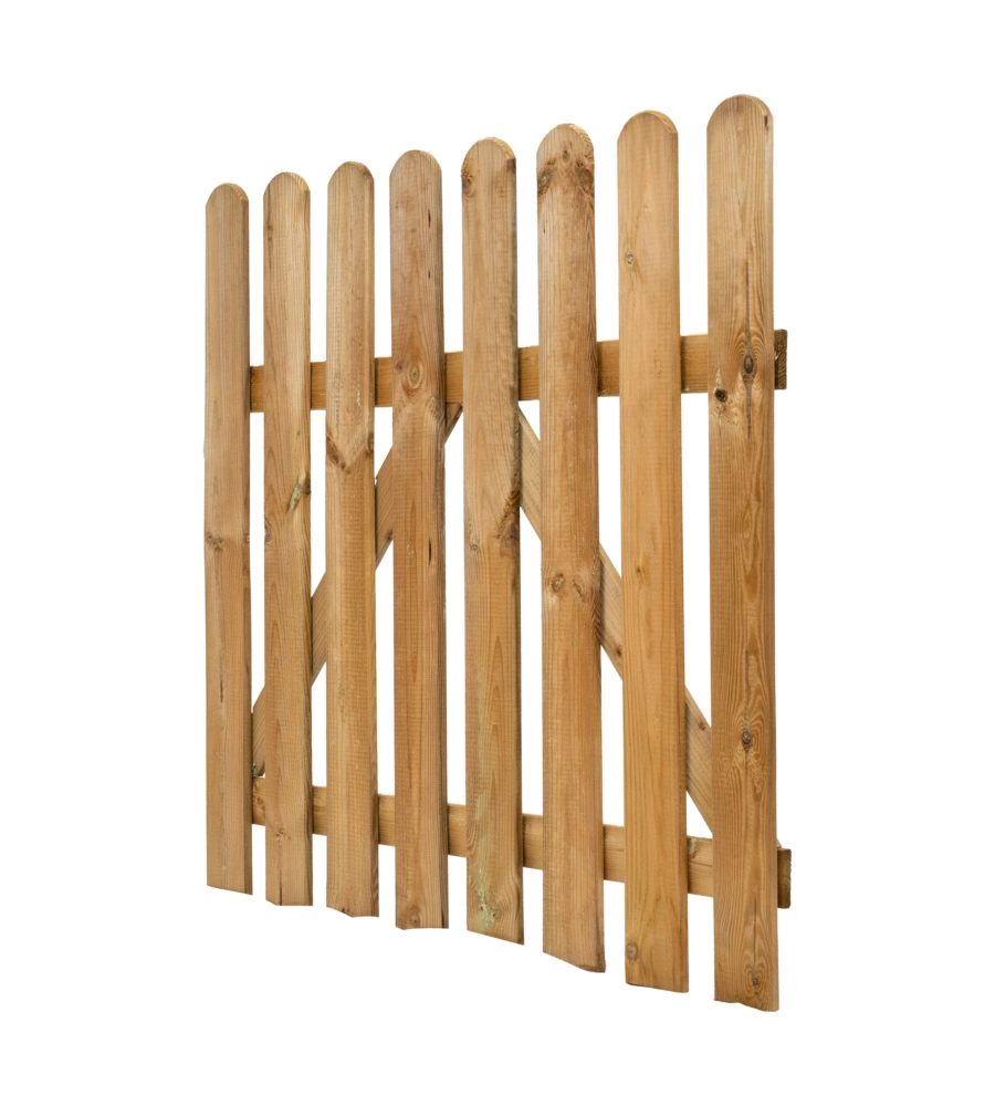 CANCELLETTO DA GIARDINO IN LEGNO DI PINO "ELA" 100X100 CM