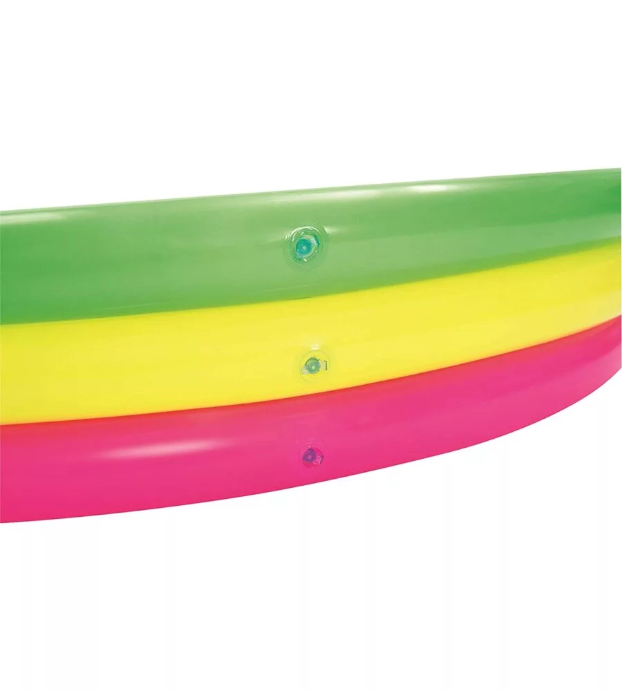 PISCINA GONFIABILE ROTONDA A 3 ANELLI PER BAMBINI BESTWAY MULTICOLORE 152X30 CM - COD. 51103