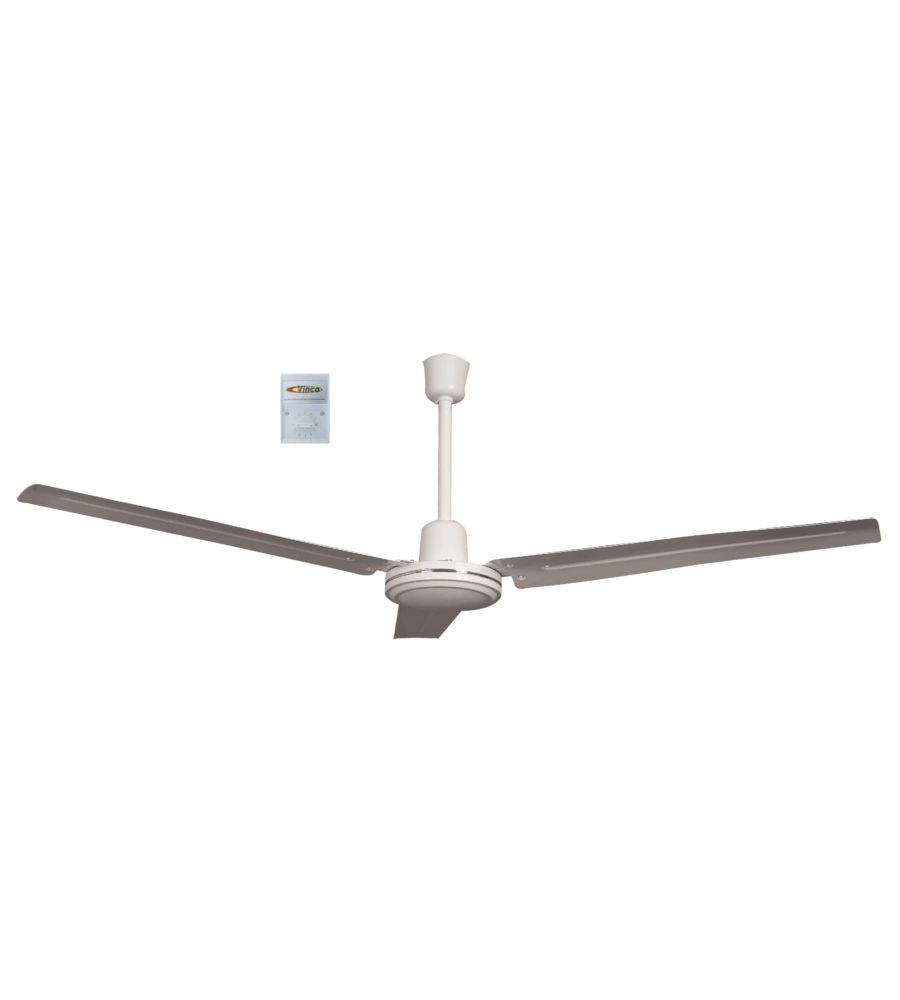 VENTILATORE DA SOFFITTO ARMOUR&DANFORTH GRIGIO 65W