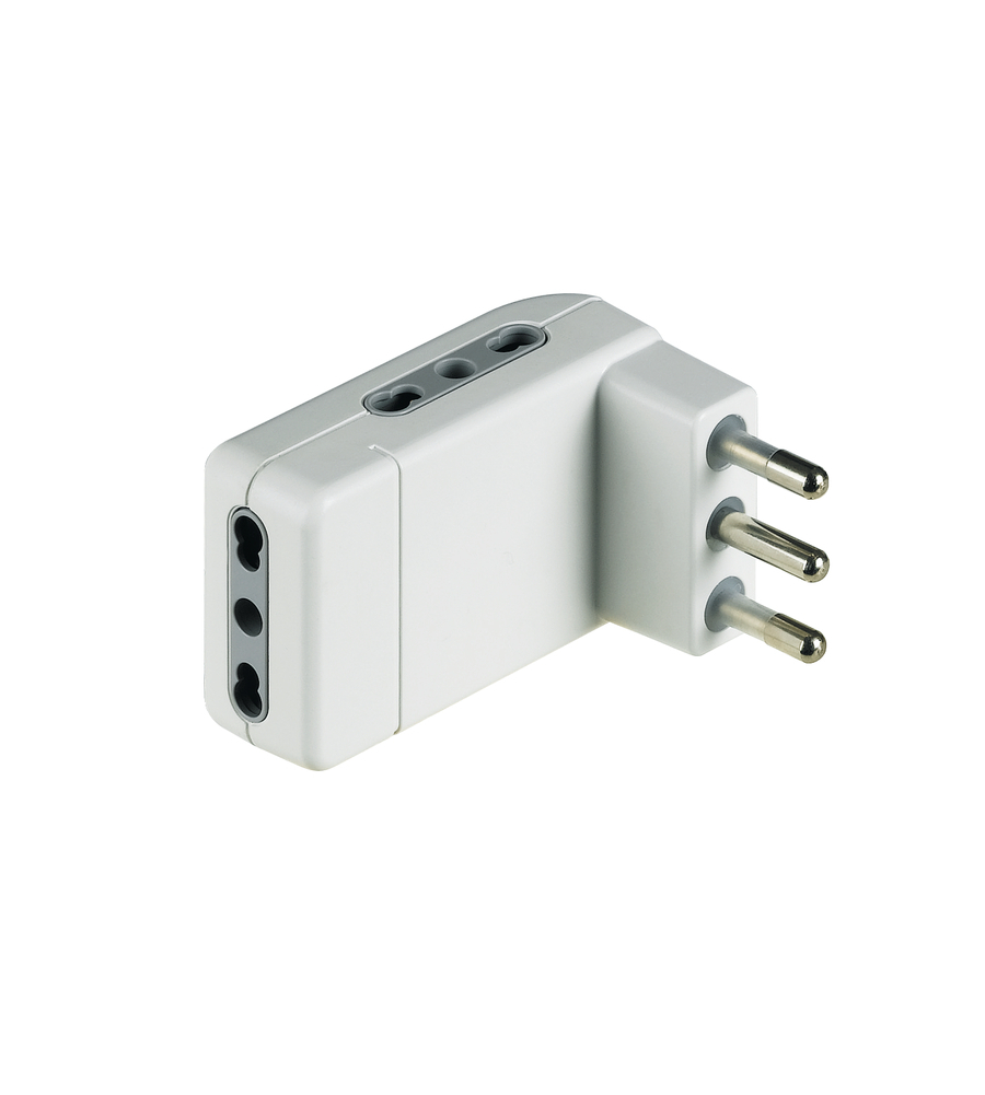 KIT ADATTATORE CORNER 3 BIPASSO SP16A BIANCO - BTICINO.