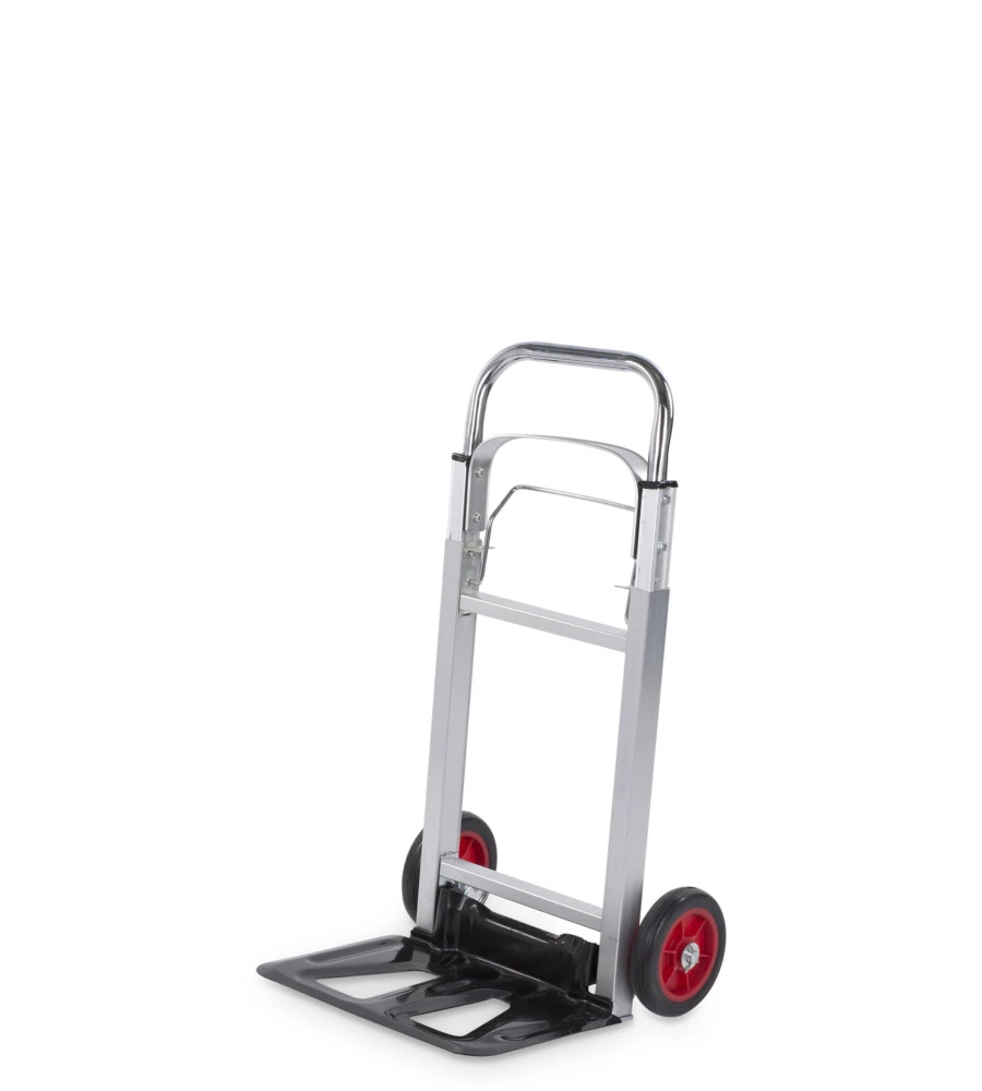 CARRELLO ESTENDIBILE E PIEGHEVOLE IN ALLUMINIO- PORTATA 90 KG