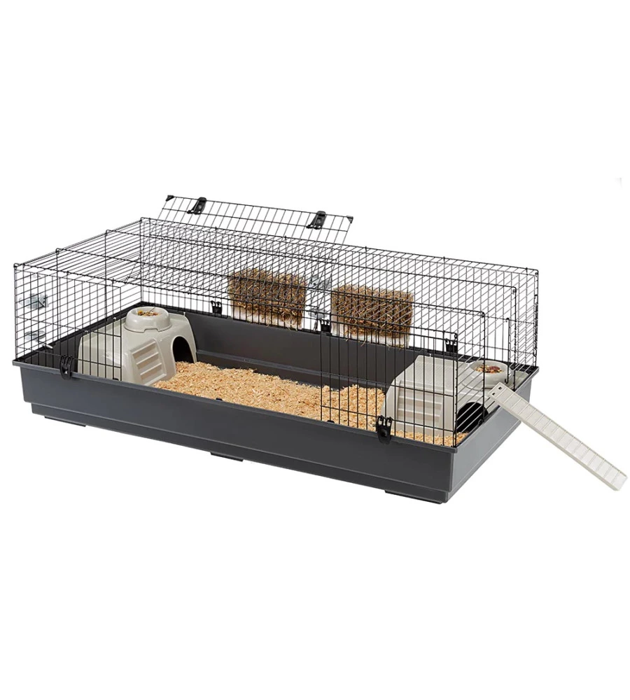 GABBIA PER CONIGLI E PORCELLINI D'INDIA "RABBIT 140", 140X71X51 CM - FERPLAST