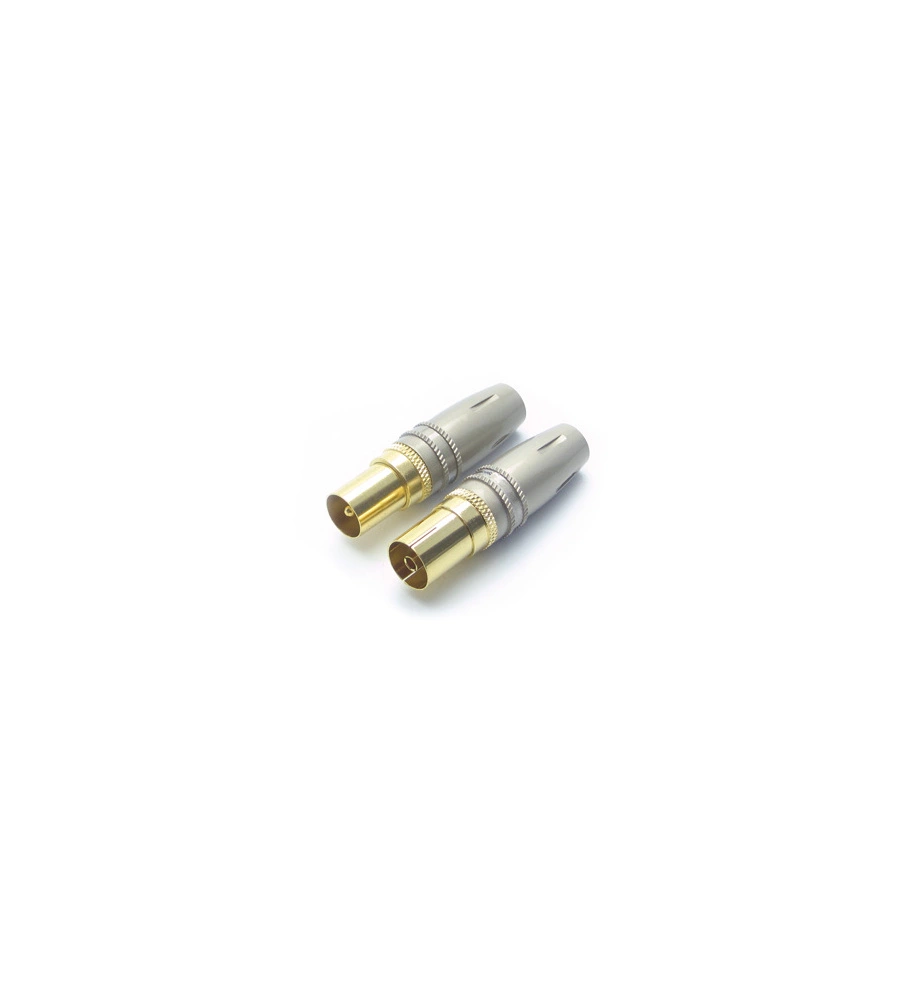 2 SPINE MASCHIO FEMMINA 9.52 MM. DIRITTE BLINDATE
