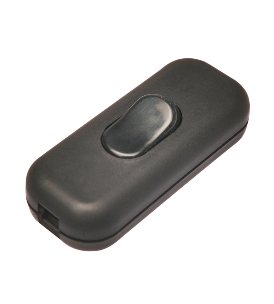 POLY POOL - PULSANTE UNIPOLARE 2 A NERO