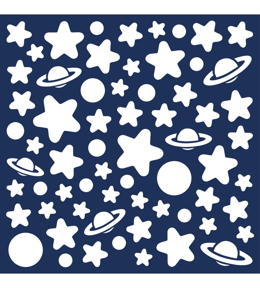 TACCASTACCA STICKERS GLOW M BRILLASTELLE  - DECORO CREARREDA.