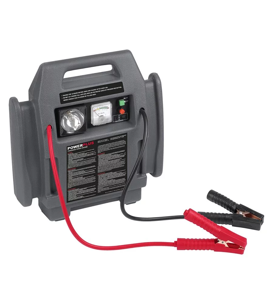 POWER STATION STARTER 4 IN 1 COMPRESSORE E AVVIATORE PORTATILE AUTOMOBILI 12 V 900A 17 BAR