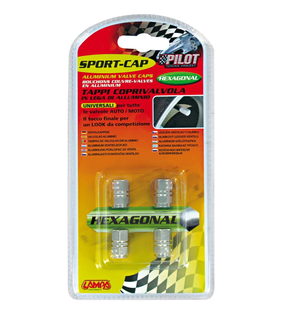 SPORT-CAP EXAGON ALLUMINIO PILOT  02503