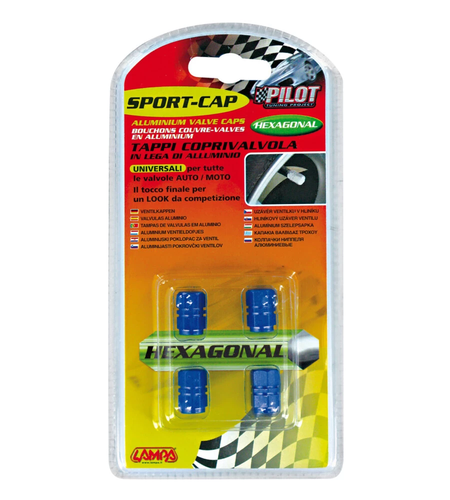 SPORT-CAP EXAGON BLU PILOT  02504
