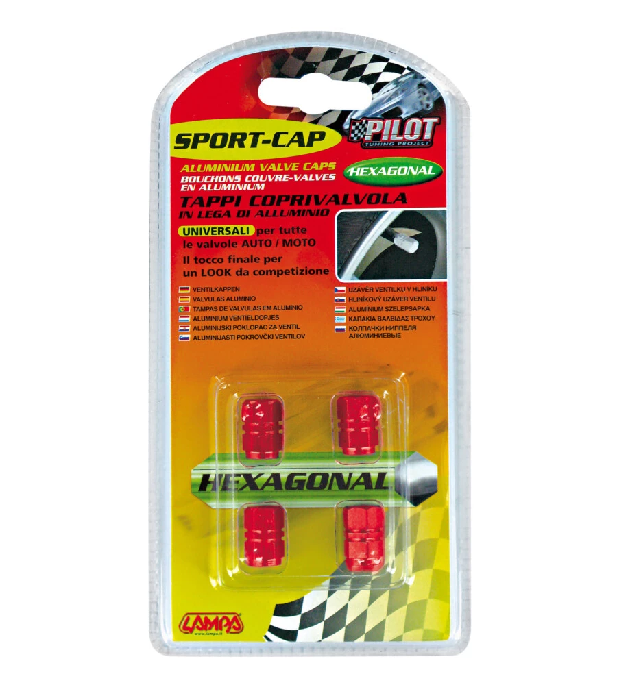 SPORT-CAP EXAGON ROSSO PILOT  02505