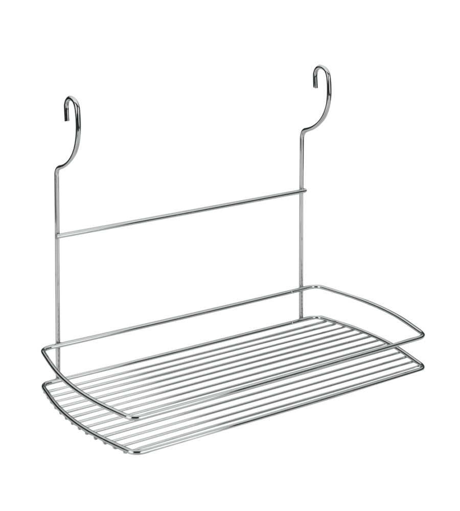 MENSOLA 1 PIANO CROMATO GRANDE LONARDO CM. 35X18X30