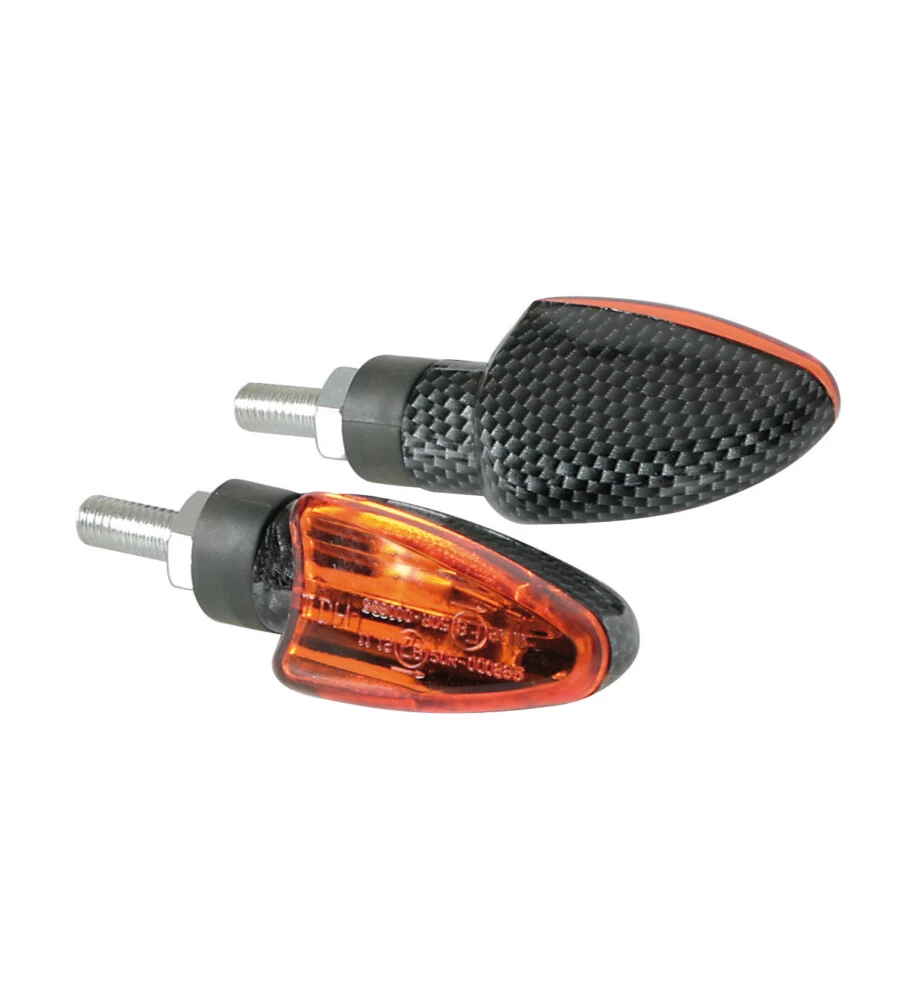 COPPIA FRECCE CARBON "ARROW" ARANCIO  90093