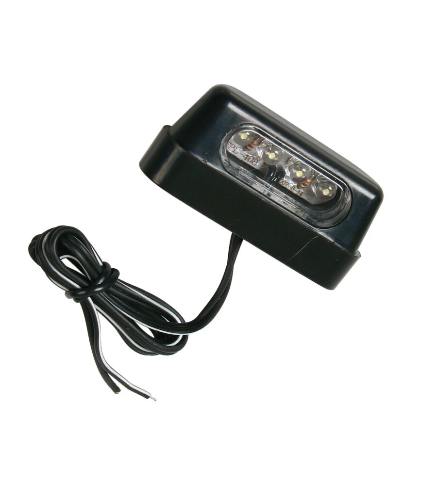 LUCE TARGA 4 LED BIANCA  90162