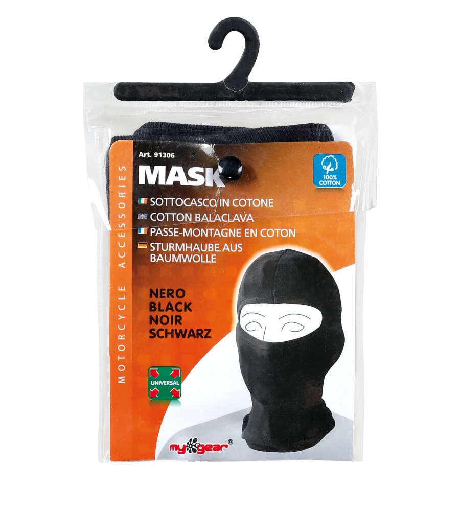 PASSAMONTAGNA MASK COTONE - TAGLIA UNICA MY GEAR  91306