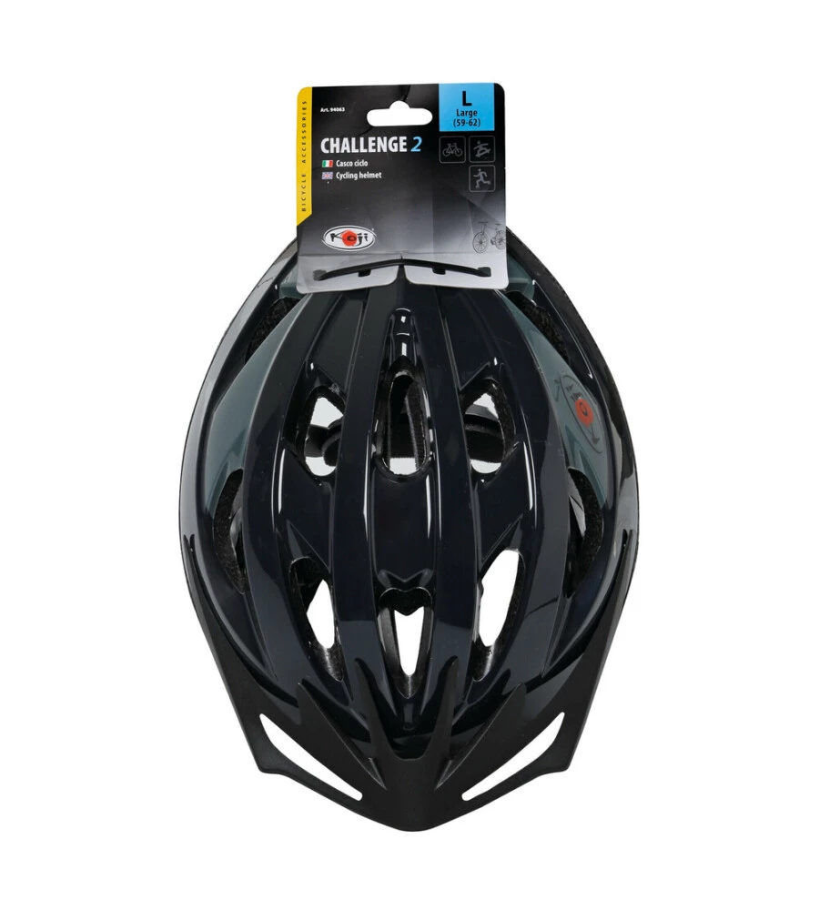CASCO BICI PER ADULTI LAMPA "CHALLENGE 2" COLORI ASSORTITIMI TG L - 94063
