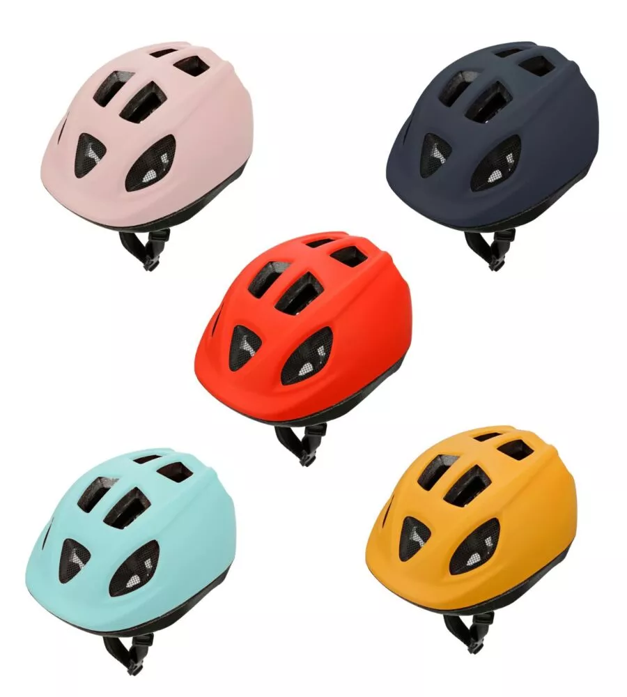 CASCO BICI PER BAMBINI LAMPA "KID" COLORI ASSORTITI TG XS - 94064