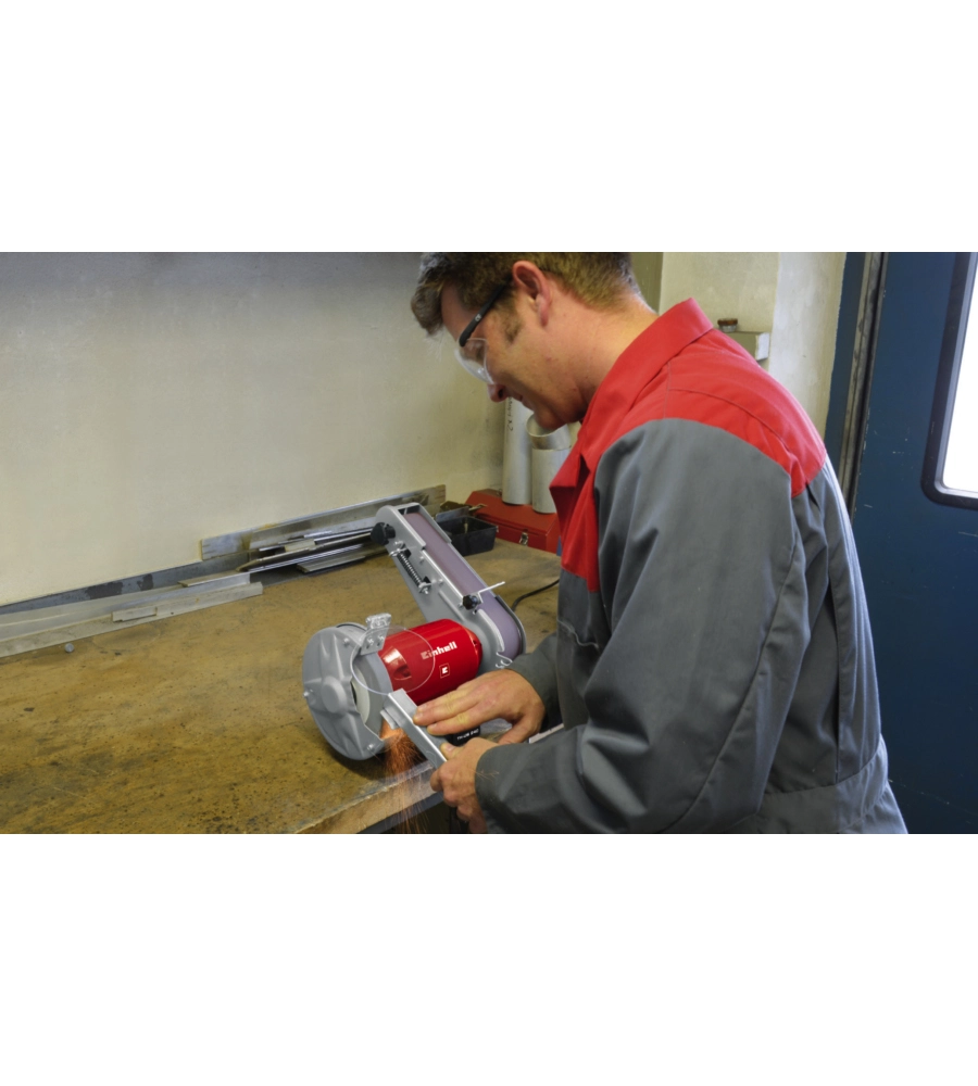 SMERIGLIATRICE COMBINATA LEVIGATRICE A NASTRO TH-US 240 W - EINHELL.