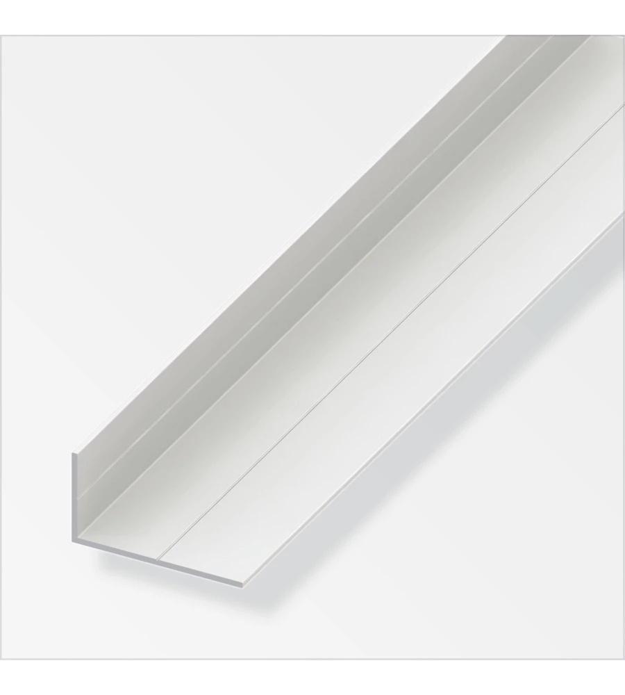 ANGOLARE LATI DISUGUALI 35.5x65.6 PVC BIANCO - 1 METRO.