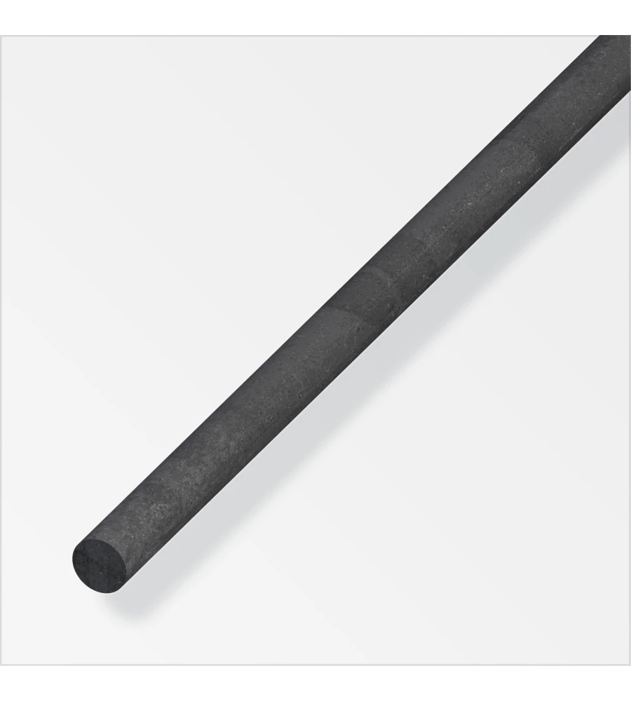 TUBO TONDO 8 ACCIAIO LAMINATO - 1 METRO.