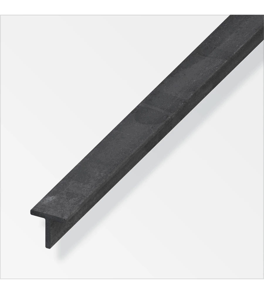 PROFILI A T 20x20x3 ACCIAIO LAMINATO - 1 METRO.