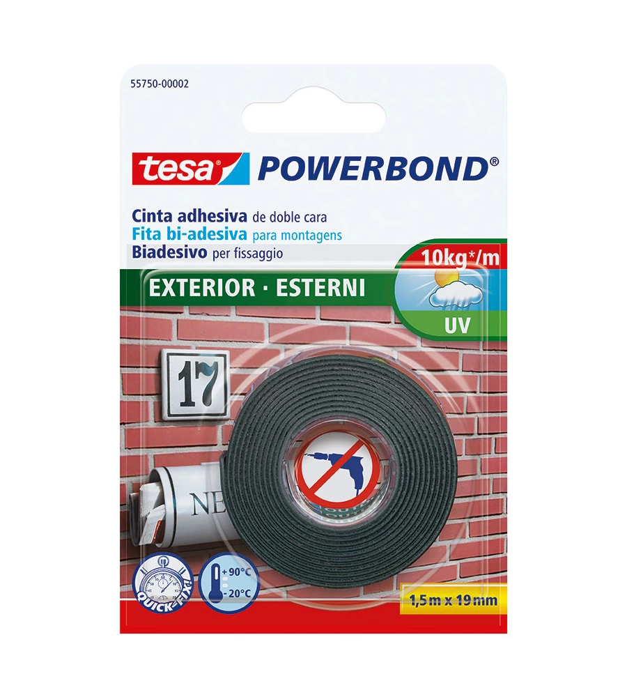 POWERBOND ESTERNI - NASTRO BIADESIVO
