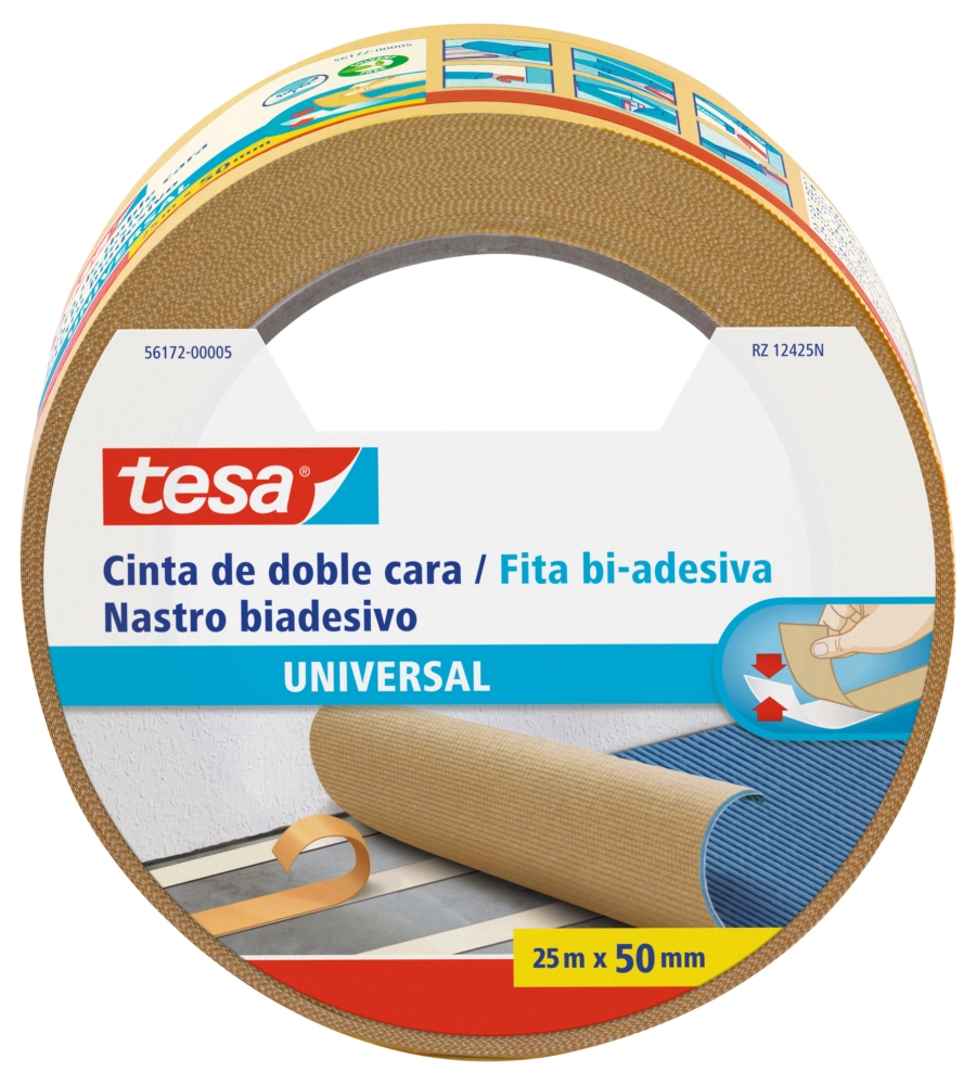 BIADESIVO UNIVERSALE 25MX50MM HML