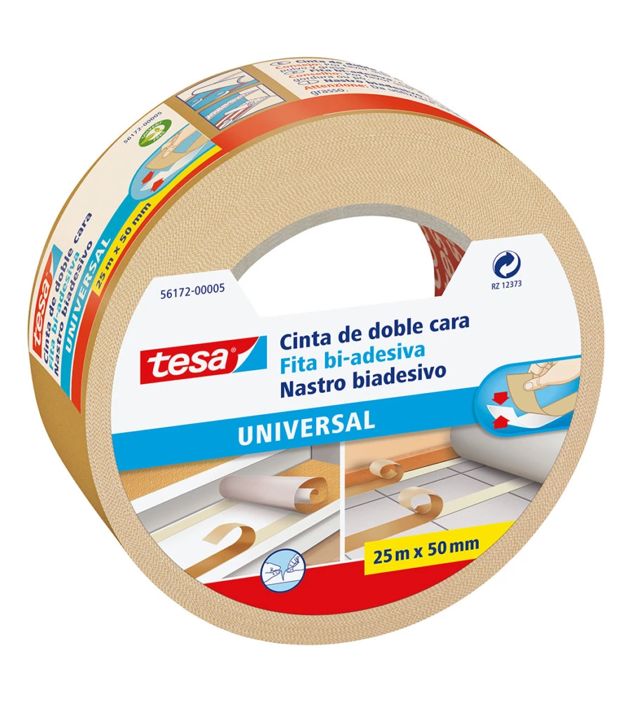 BIADESIVO UNIVERSALE 25MX50MM HML