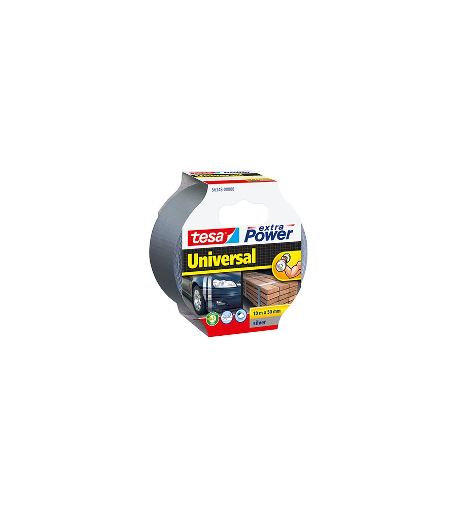 NASTRO ADESIVO "EXTRA POWER" COLORE GRIGIO, 10 MT X 50 MM - TESA