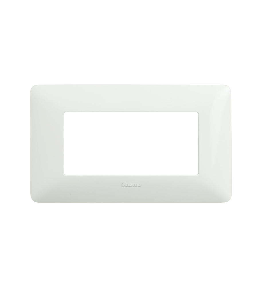 PLACCA 4P BIANCO MATIX AM4804BBN - BTICINO