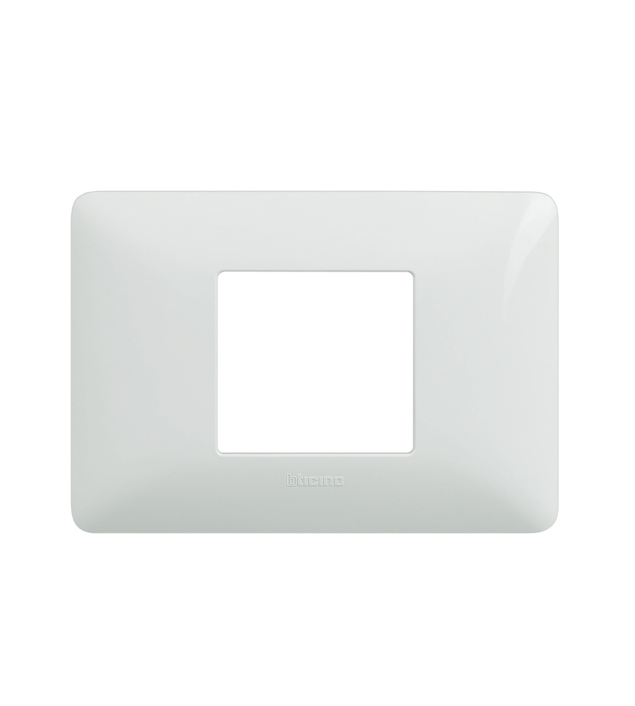 PLACCA 2P CENTRATI BIANCO MATIX AM4819BBN - BTICINO
