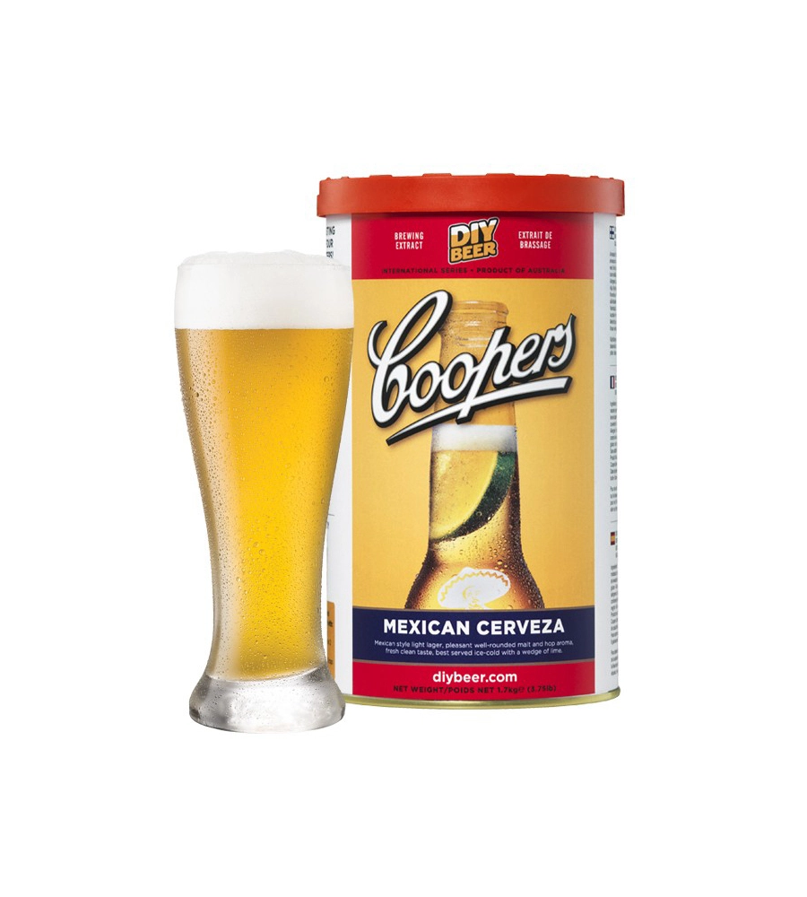 ESTRATTO DI MALTO COOPERS PER BIRRA ARTIGIANALE - MEXICAN CERVEZA.