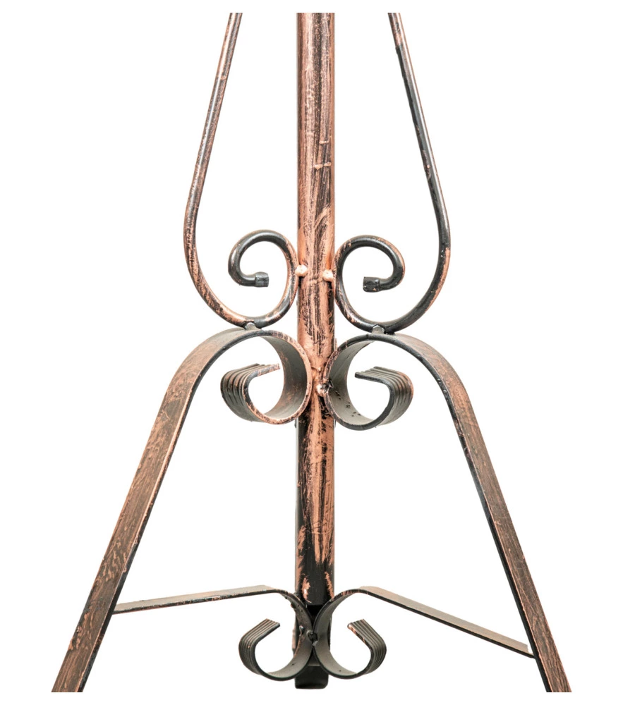 APPENDIABITI IN FERRO BATTUTO, H180 CM