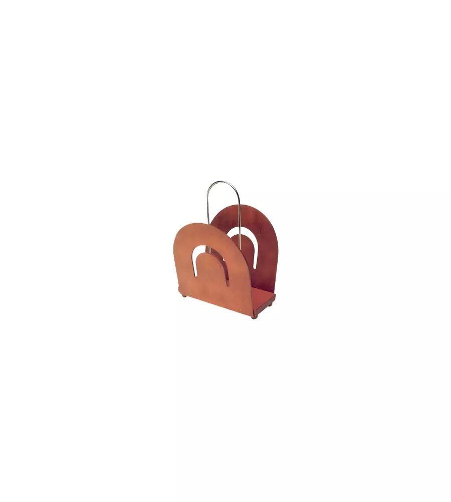PORTA RIVISTE FAGGIO NATURALE, 30X28X23 CM