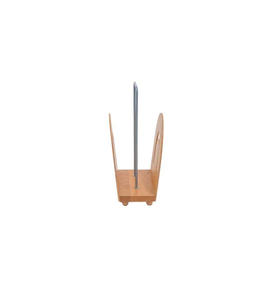 PORTA RIVISTE FAGGIO NATURALE, 30X28X23 CM