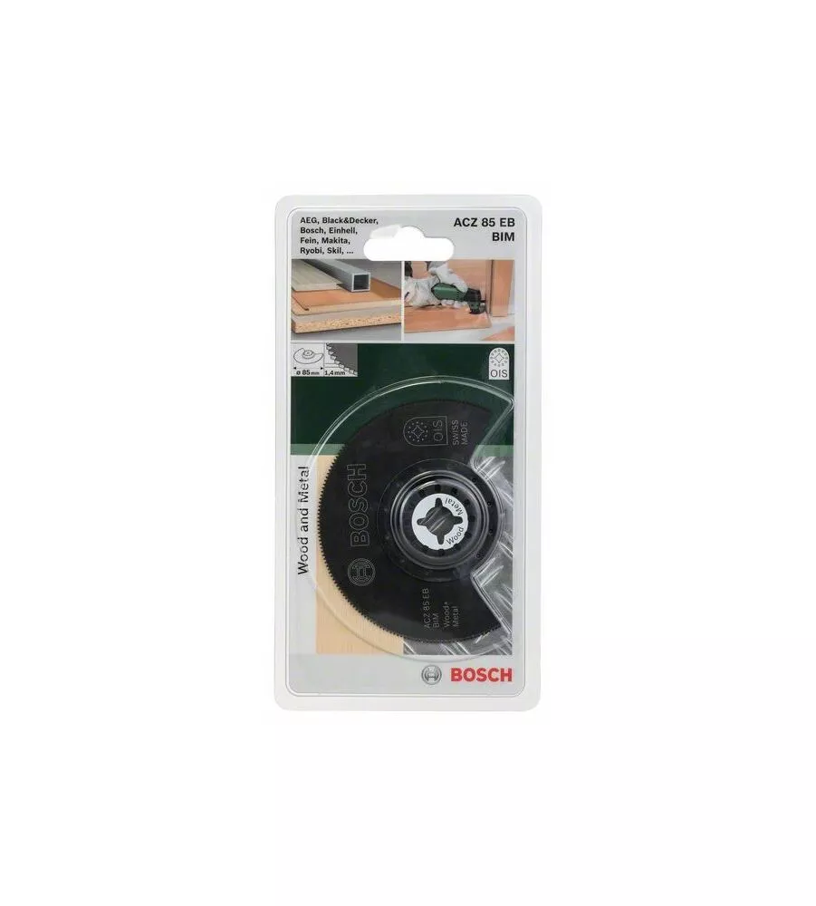 LAMA A SEGMENTI BIM WOOD AND METAL PER UTENSILE MULTIFUNZIONE - BOSCH.