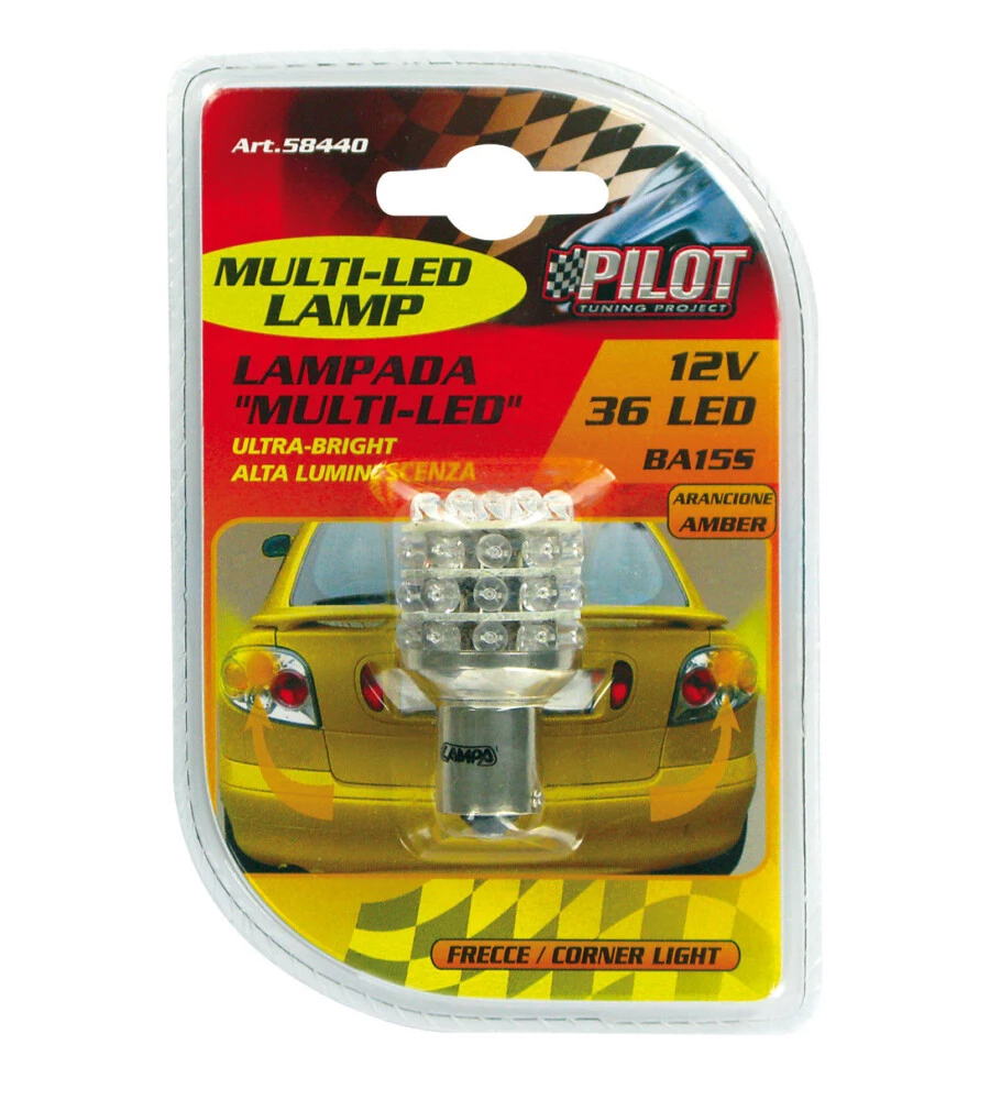 LAMPADA 36 LED ARANC BA15S PILOT  58440