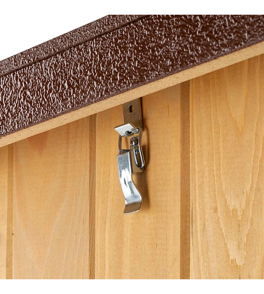 CUCCIA PER CANI IN LEGNO FERPLAST "BAITA 100"  121X78X78,5 CM - FERPLAST