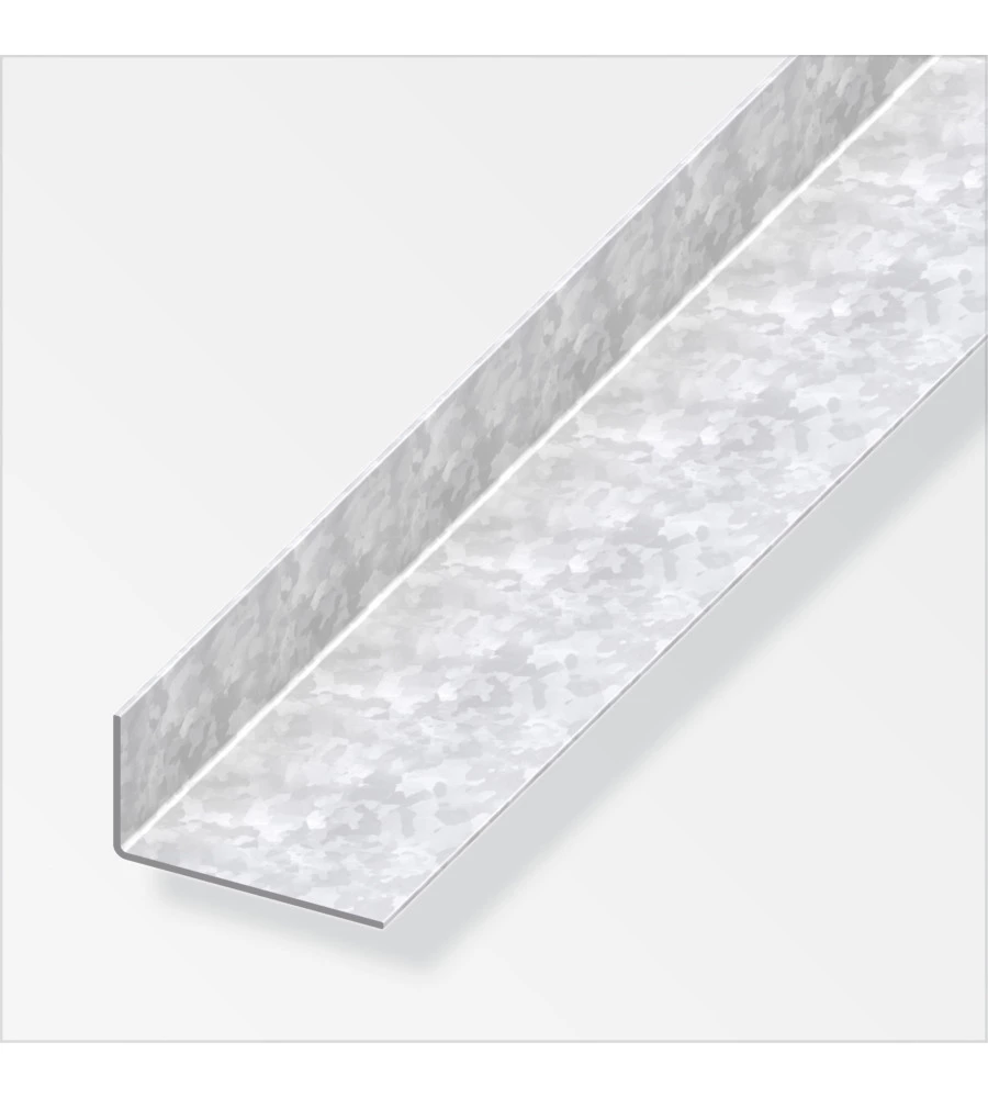 ANGOLARE 23.5x43.5 ACCIAIO ZINCATO - 1 METRO.