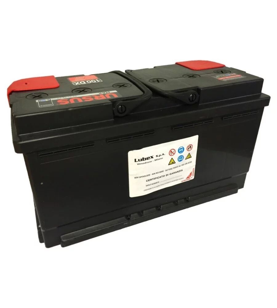 BATTERIA AVVIAMENTO AUTO URSUS MAX, 100 AH DX