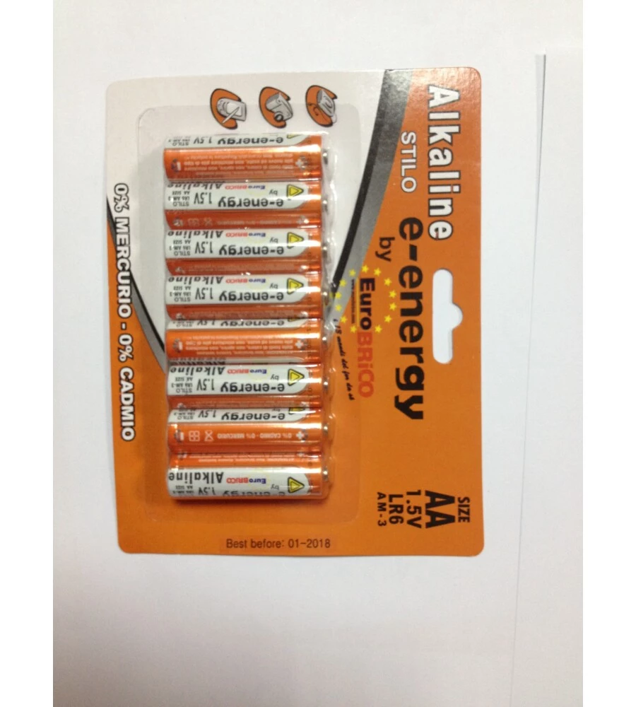 4+4 STILO ALKALINE - AA 1.5V  BLISTER.