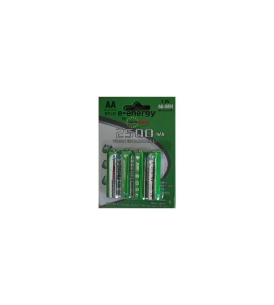 4 STILO RICARICABILI - AA 1.2V  BLISTER.