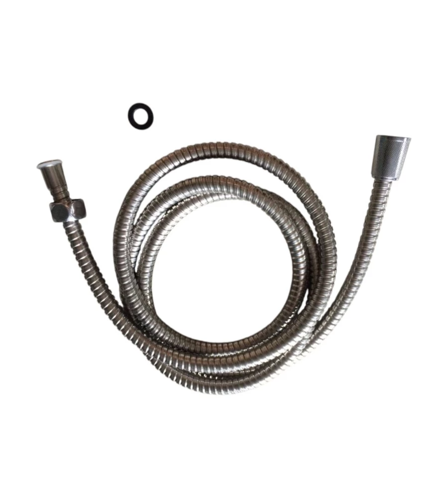 Flessibile Doccia Doppia Aggraffatura Conico F 1/2 X F 3/8 - Cm