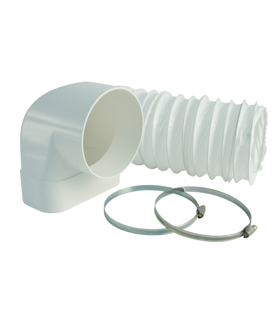 SET CANALI CON BOCCHETTONE TUBO FLESSIBILE LUNGHEZZA 500 DIAMETRO 125