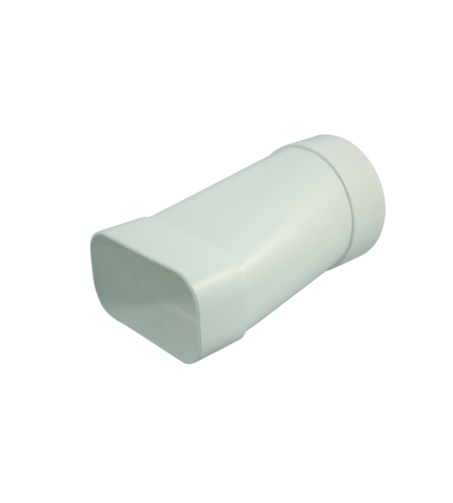 RACCORDO - TUBO CON DIAMETRO DA 125 - COLORE BIANCO.
