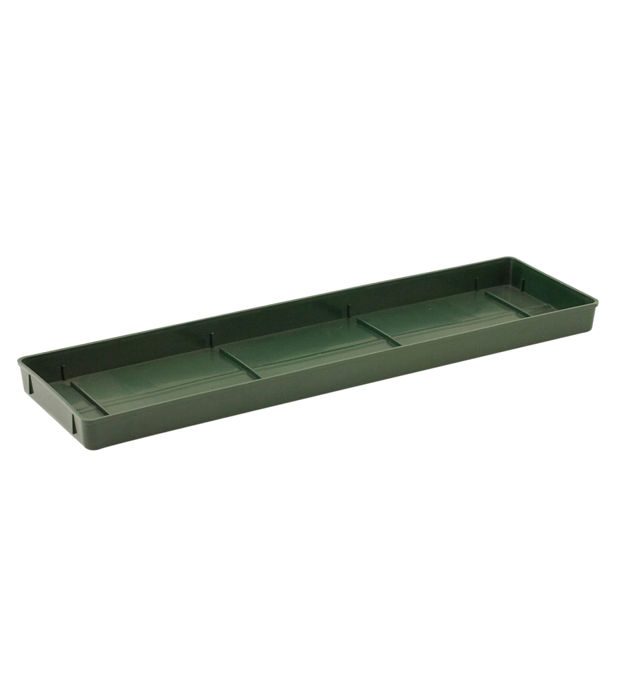 SOTTOVASO PER  GERANI COLORE VERDE, 30 CM
