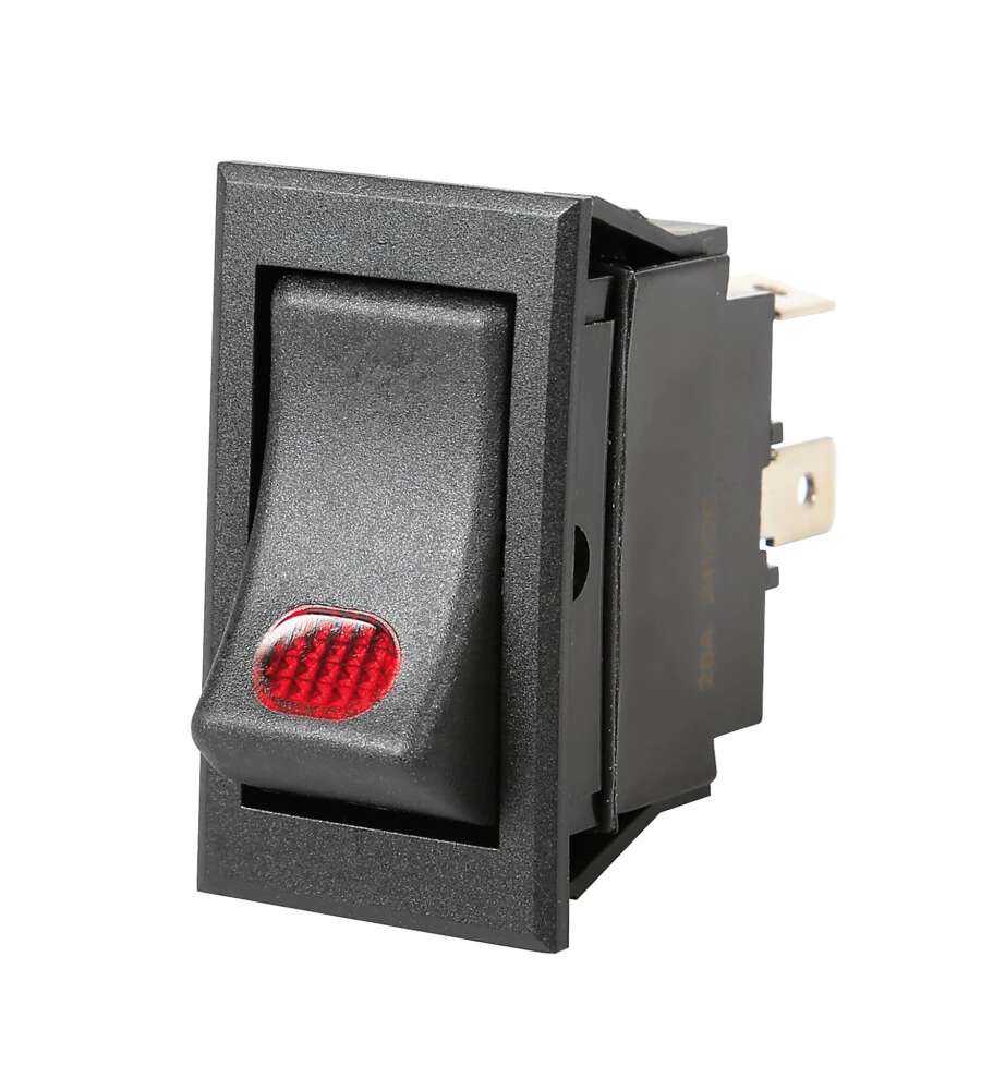 INTERRUTTORE CON SPIA 20A-12V  45553