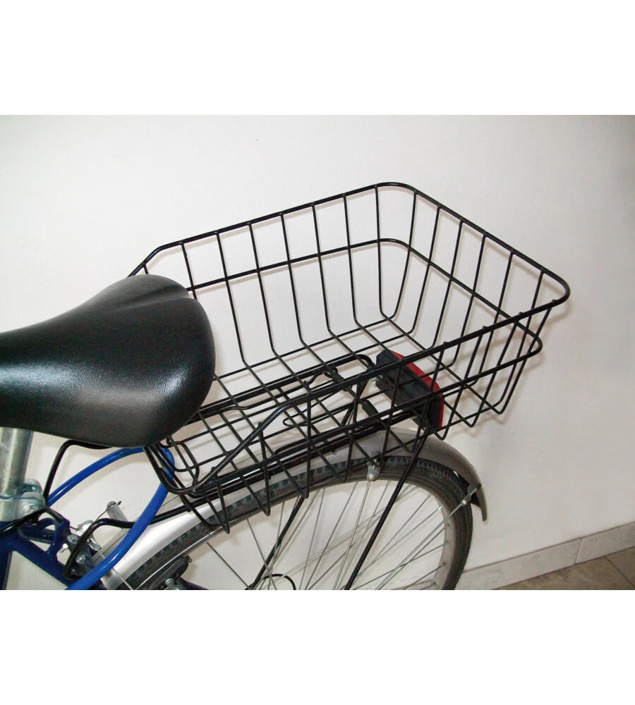 CESTINO POSTERIORE PORTAPACCHI PER BICICLETTA LAMPA - 94533