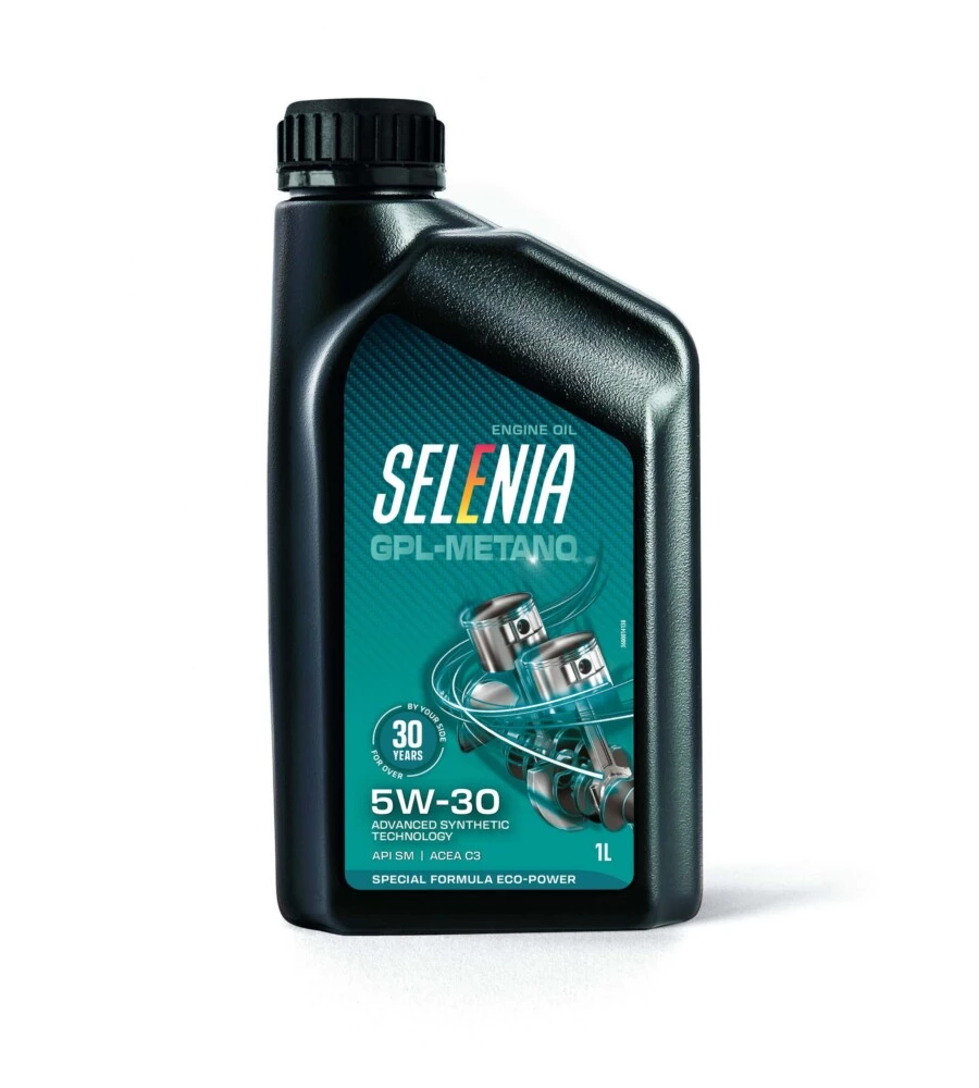 OLIO MOTORE GPL METANO 5W-30 SELENIA 1 LT