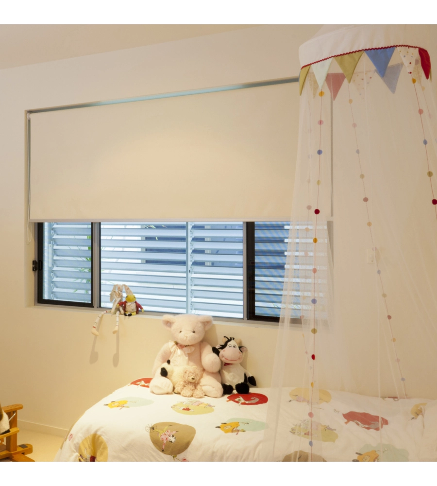 TENDA A RULLO ROLL-UP OSCURANTE AVORIO, 120X180 CM