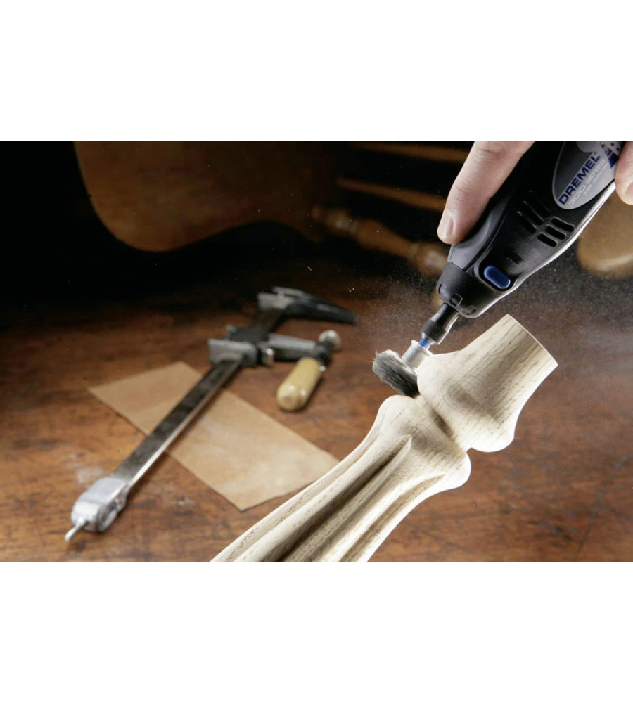 DREMEL SPAZZOLE RESINATE IN FIBRA SINTETICA FINE 2 PEZZI - BOSCH.