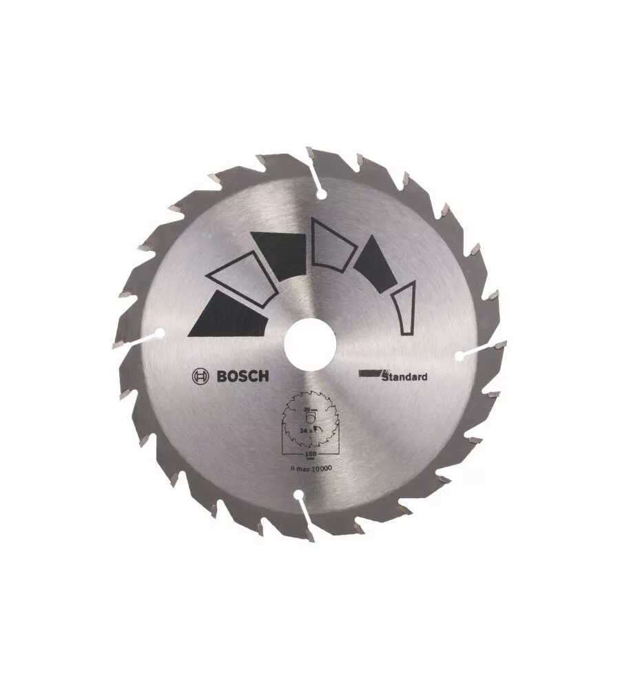 LAMA PER SEGA CIRCOLARE "STANDARD - BASIC"  150X2.2X20/16 - 24 DENTI - BOSCH.